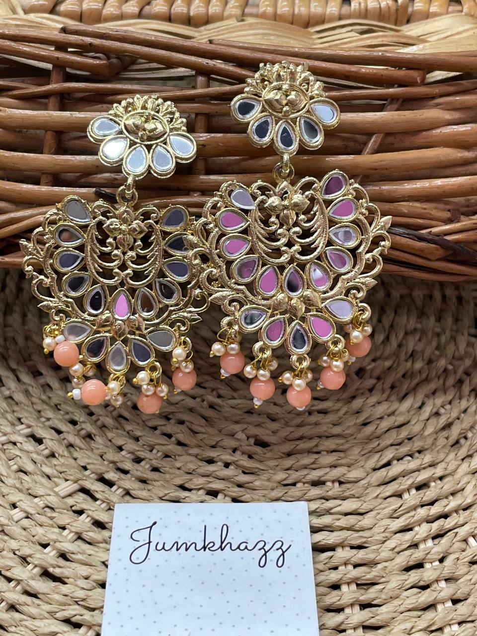 Gold elegent stud JST649