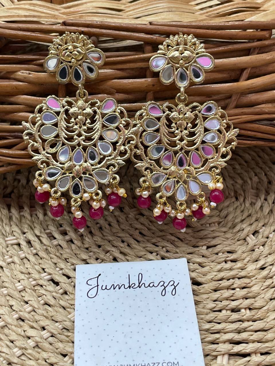 Gold elegent stud JST649