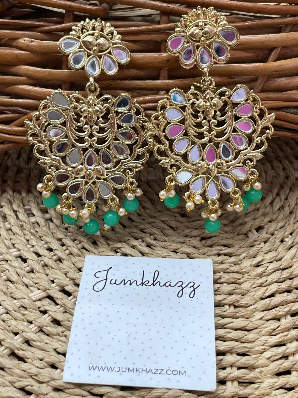 Gold elegent stud JST649