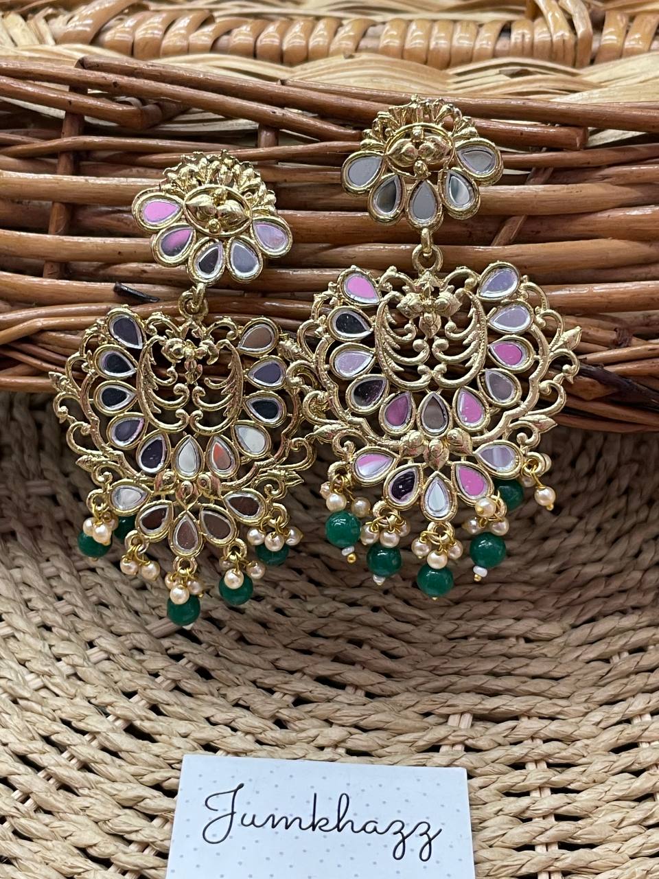 Gold elegent stud JST649