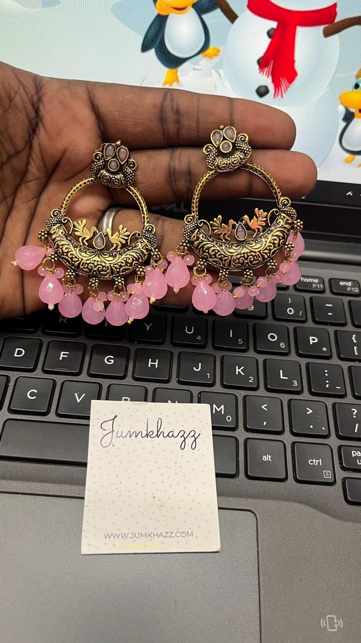 Colorful Antique Stud (JST652)