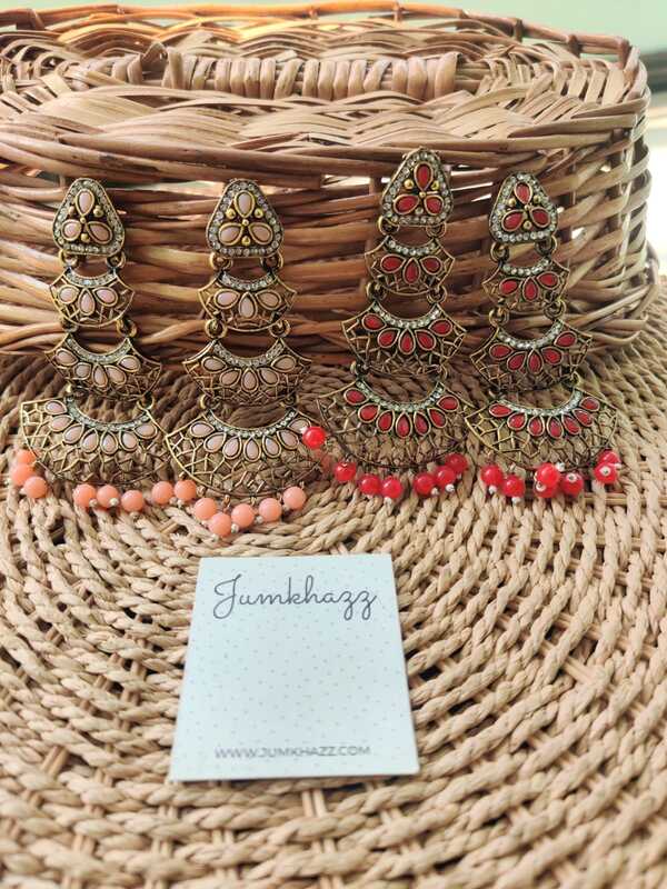 Colorful Four Layer Stud (JST702)