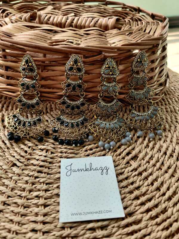 Colorful Four Layer Stud (JST702)