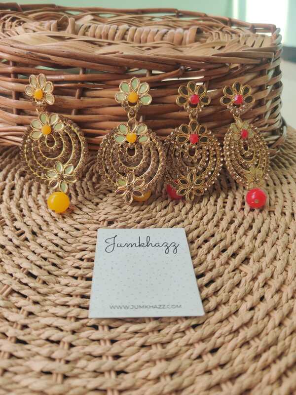 Cute Elegant Colorful Stud (JST705)