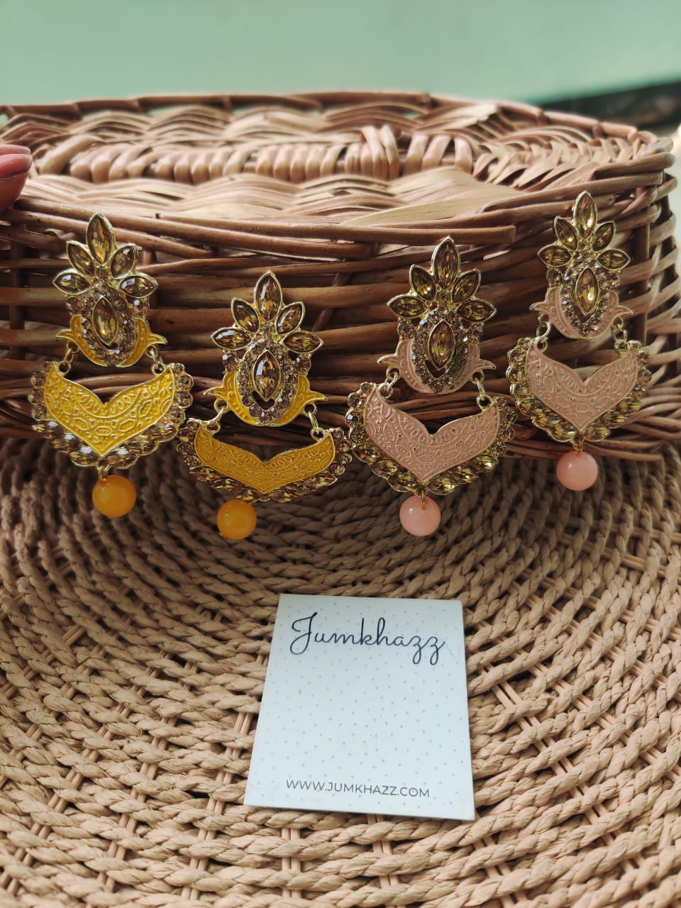 Meenakari Stud (JST706)