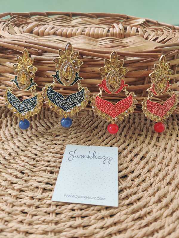 Meenakari Stud (JST706)