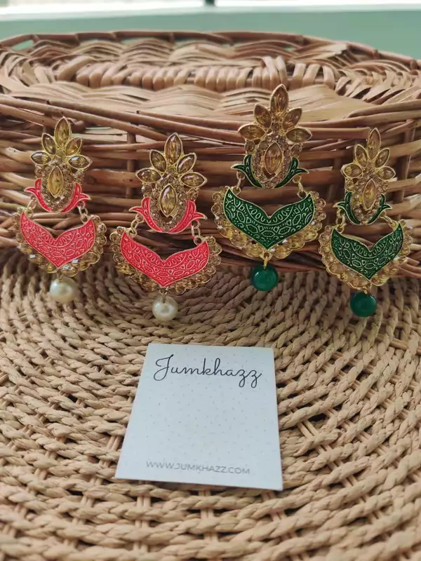 Meenakari Stud (JST706)