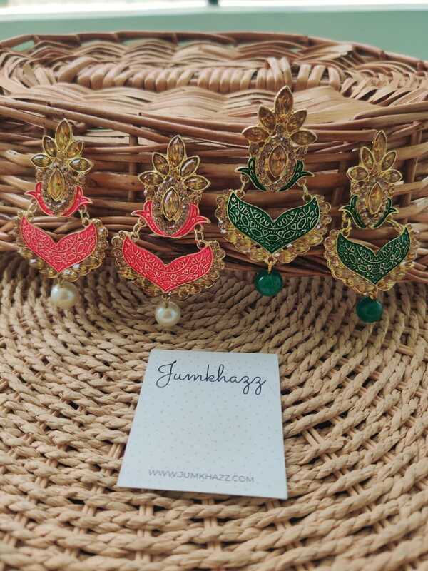 Meenakari Stud (JST706)