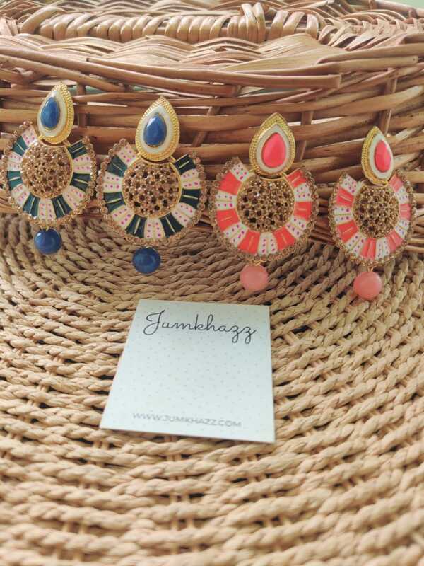 Meenakari Stud (JST707)