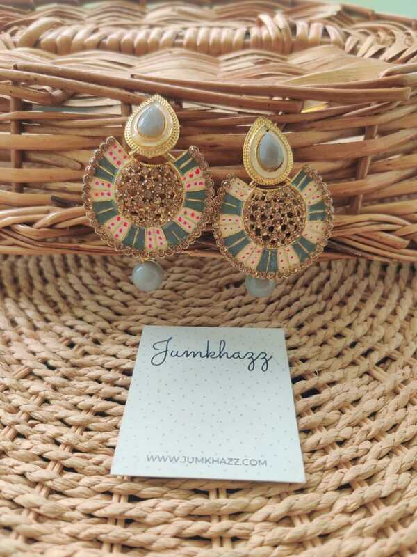 Meenakari Stud (JST707)