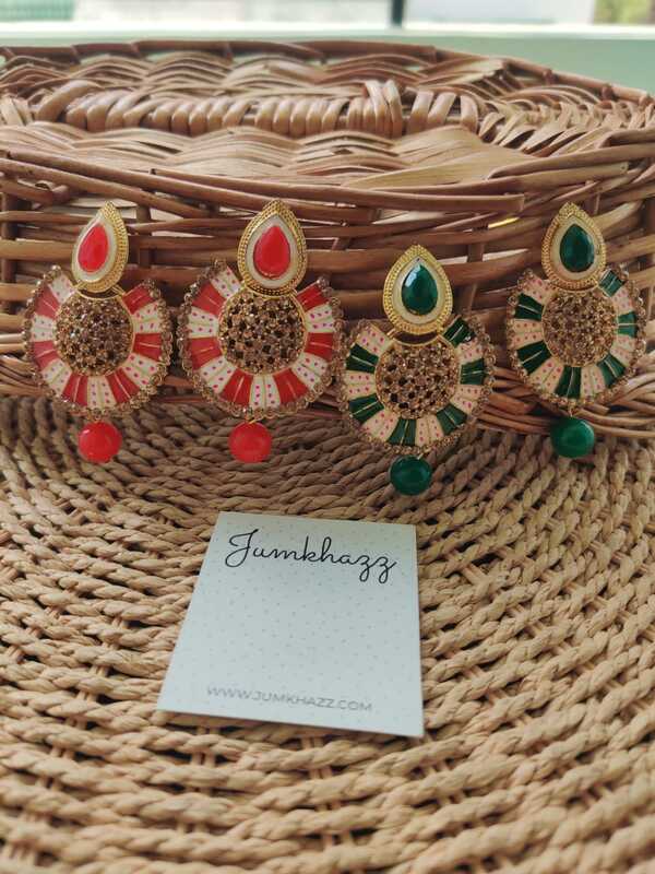 Meenakari Stud (JST707)