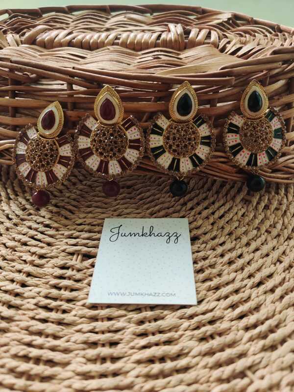 Meenakari Stud (JST707)