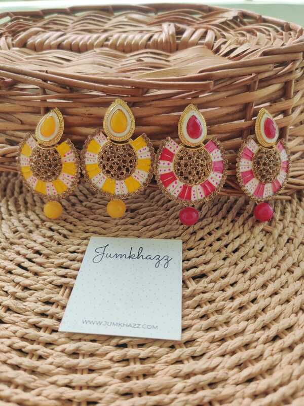 Meenakari Stud (JST707)