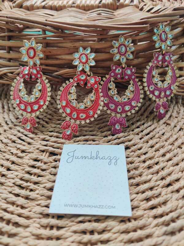 Meenakari Classic Stud (JST713)