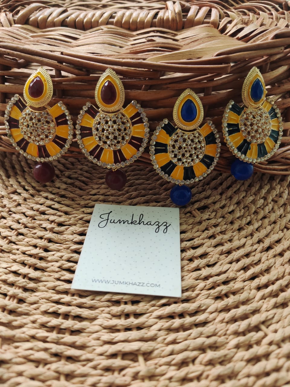 Meenakari Stud (JST715)