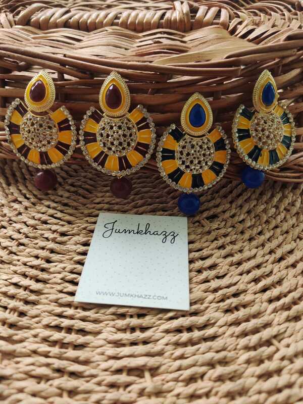 Meenakari Stud (JST715)