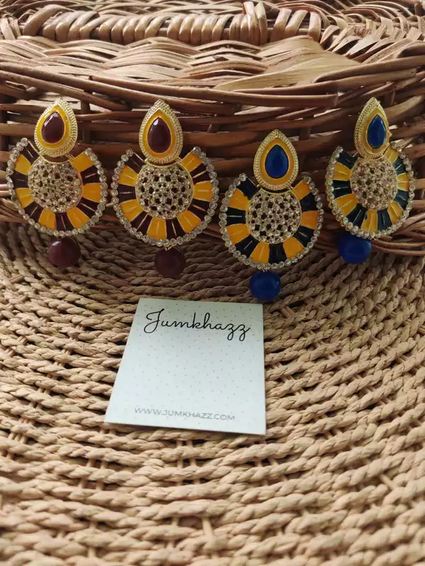 Meenakari Stud (JST715)