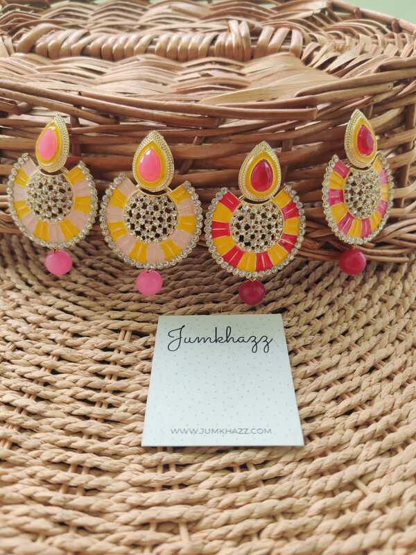 Meenakari Stud (JST715)