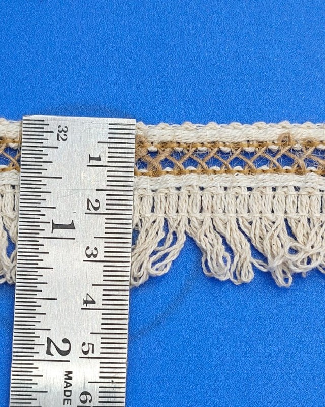 JT 1.5" Jute Jhallar 25M
