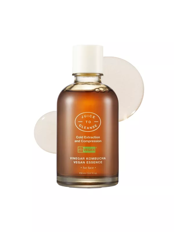 JUICE TO CLEANSE VINEGAR KOMBUCHA VEGAN ESSENCE