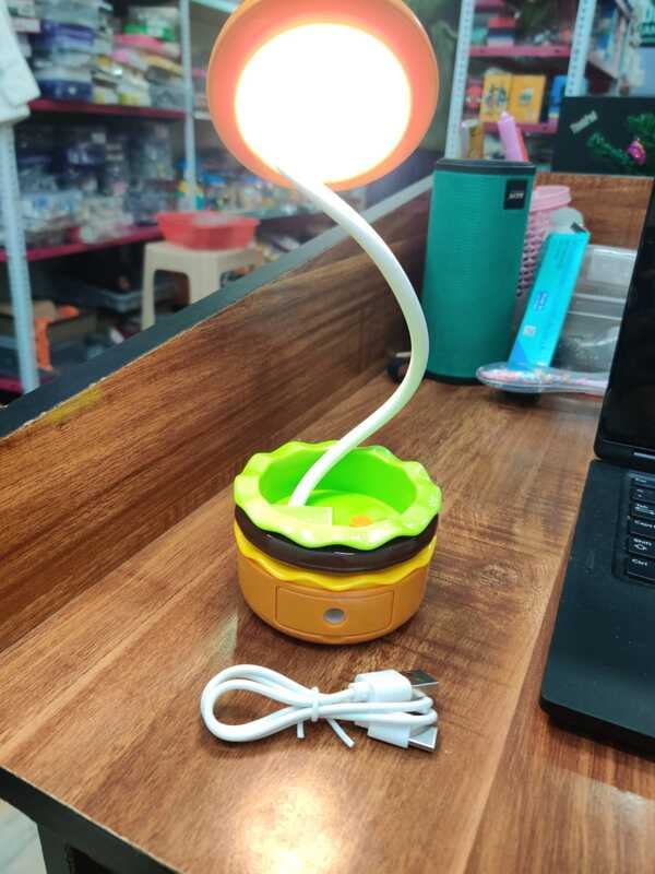 Burger Table Lamp with Sharpener