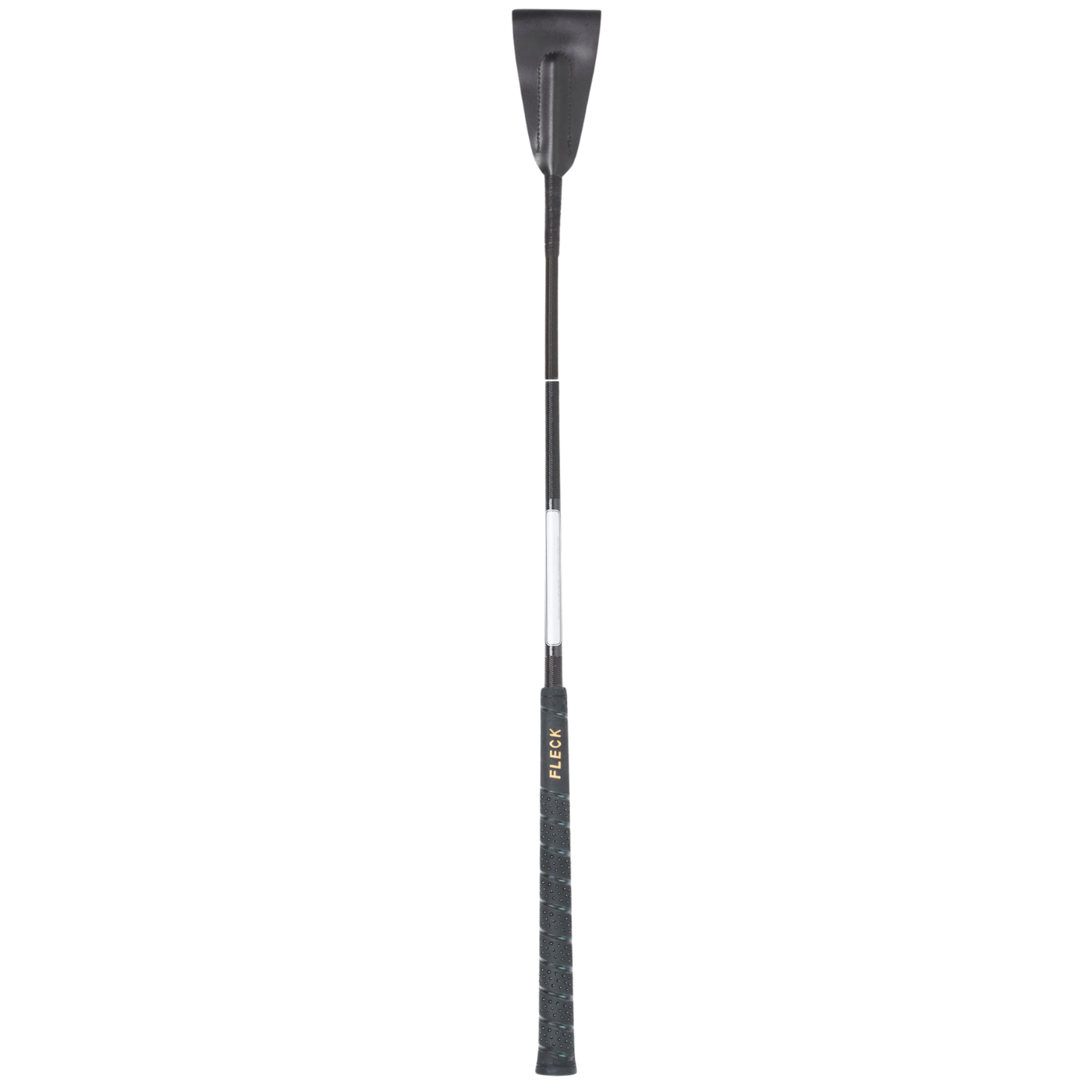 Fleck Jumping Bat Whips - Personal Whip, Fleck Grip with Name Badge - Black- 60cm