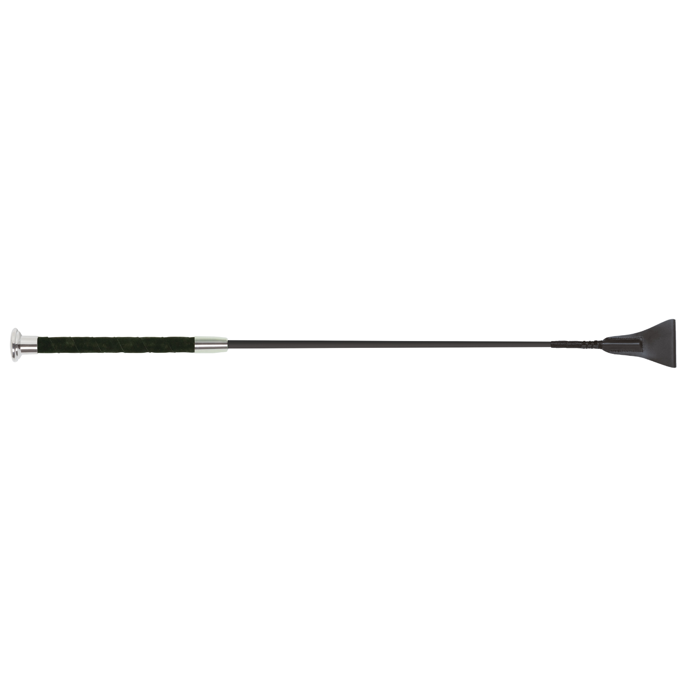 Fleck Jumping Bat Whips - Silk Touch Premium, Ultra Soft Grip - Black - 60cm