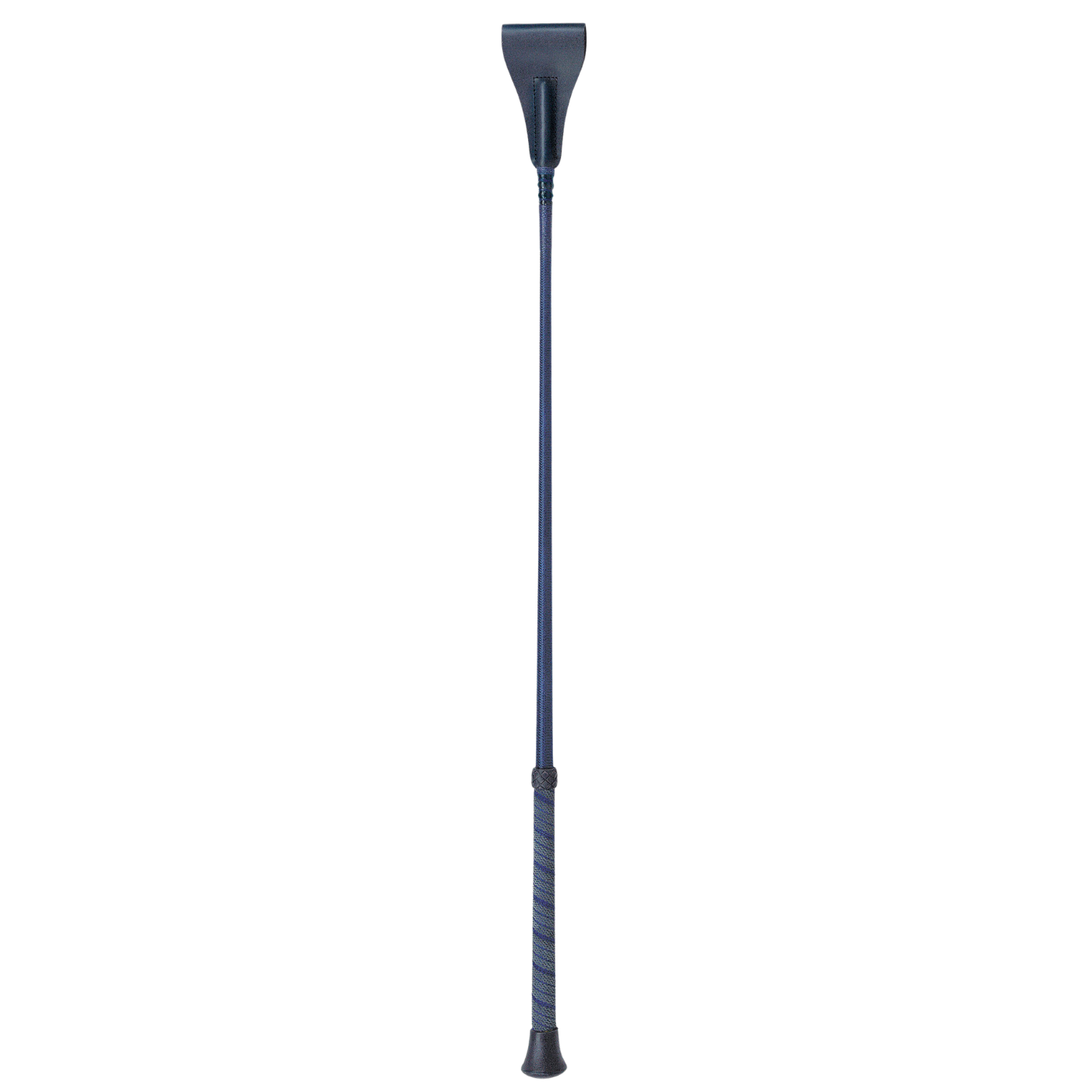 Fleck Jumping Bat Whips - Woven Nylon Cover, Wrapped Grip - Black - 60cm
