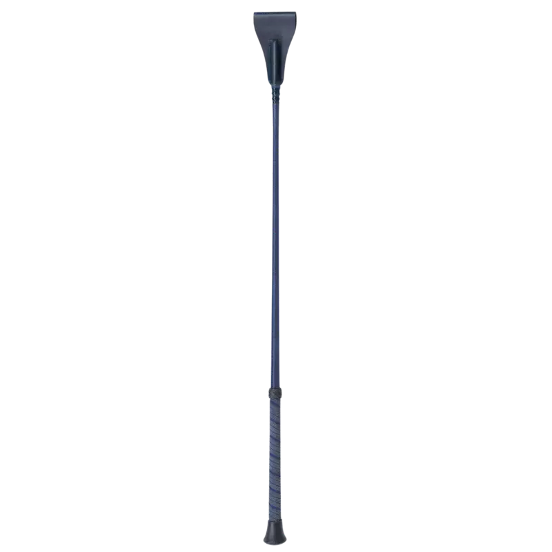 Fleck Jumping Bat Whips - Woven Nylon Cover, Wrapped Grip - Black - 60cm