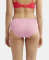 JOCKEY High Coverage Tencel Lyocell Elastane Stretch High Waist Hipster With Concealed Waistband and StayFresh Treatment JW02