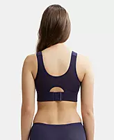 JOCKEY Lyocell Elastane Stretch Full Coverage Lounge Bra with Stay Fresh Properties and Removable Pads JW12