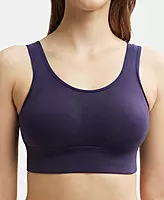 JOCKEY Lyocell Elastane Stretch Full Coverage Lounge Bra with Stay Fresh Properties and Removable Pads JW12