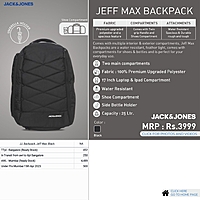 Backpack Jack & Jones
