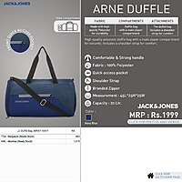 Duffle bag Jack & Jones