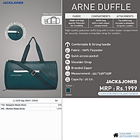 Duffle bag Jack & Jones