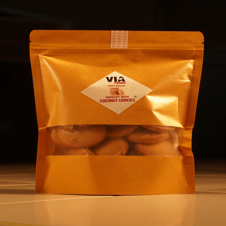 VIA Foods Coconut jaggery cookies