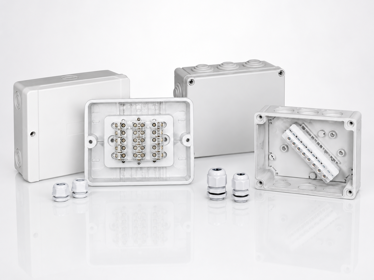 Jainson Waterproof Junction Box With / Without Connectors