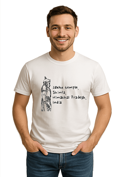 Classic Shimla Jakhoo Crew Neck T-Shirt