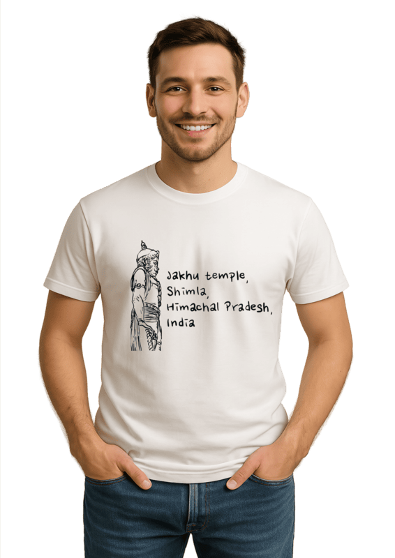 Classic Shimla Jakhoo Crew Neck T-Shirt