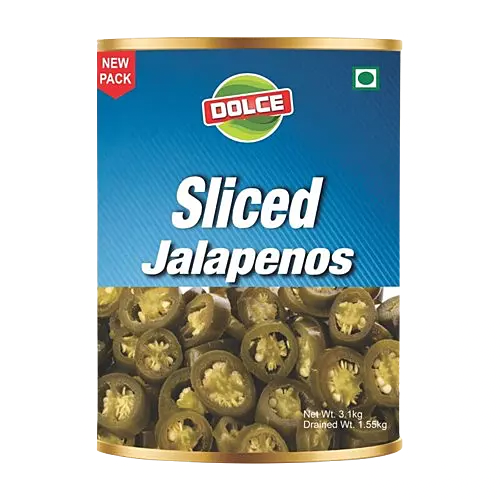 Dolce - Jalapeno Sliced 3.1kg