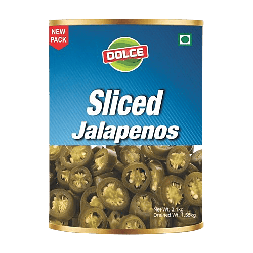 Dolce - Jalapeno Sliced 3.1kg