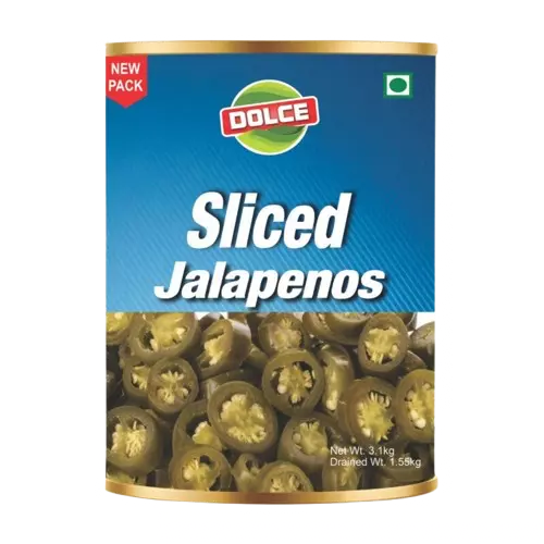 Dolce - Jalapeno Sliced 3.1kg