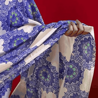 Jamuna | NAVA JYOTI Organza Saree