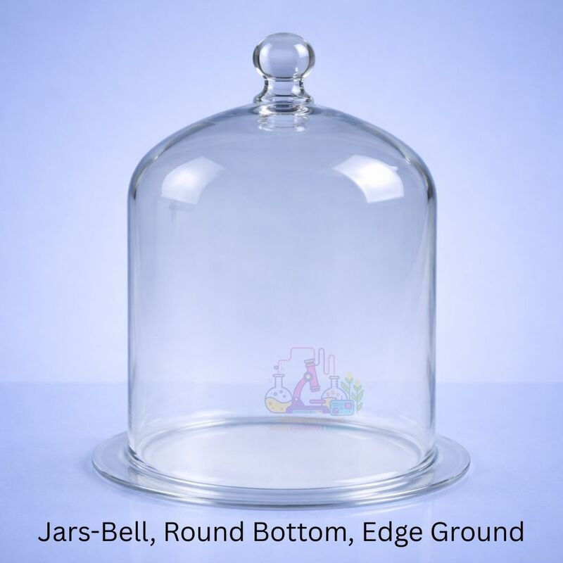 Jars-Bell, Round Bottom, Edge Ground
