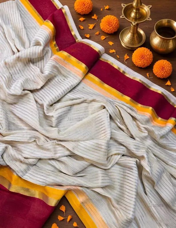 Pranali - प्रणाली ( Mul cotton sarees )