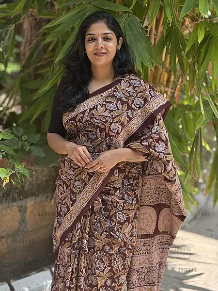 Lakshmi - లక్ష్మి ( Kalamkari cotton sarees )