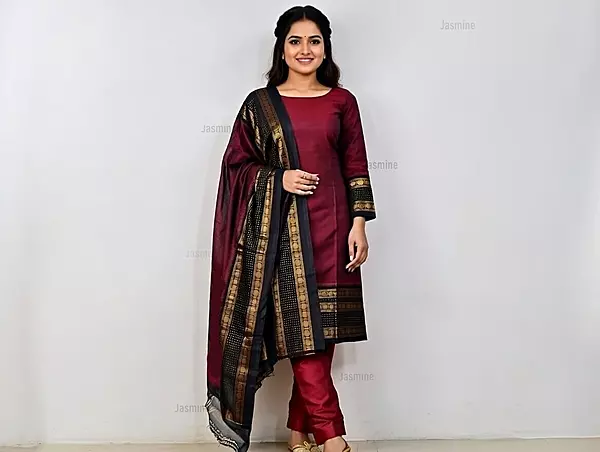 Saroja ( Narayanpet Dress material )
