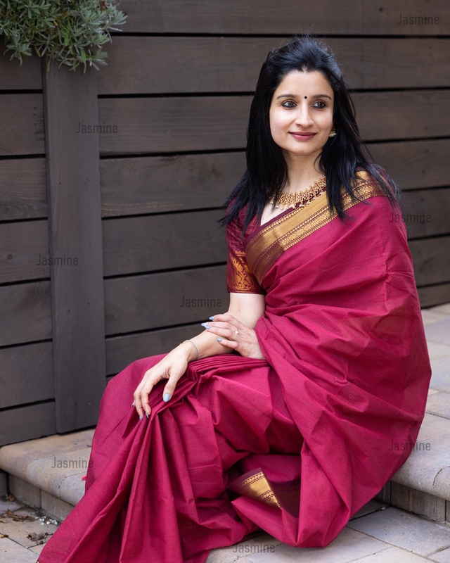 Anvitha - అన్విత ( Authentic Narayanpet cotton sarees - Handloom )
