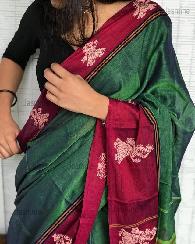 Baluchari - बलुचरी ( Authentic Narayanpet Handloom )