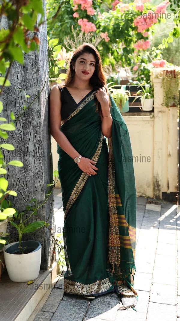 Kumud ( Narayanpet Handloom Pure cotton )